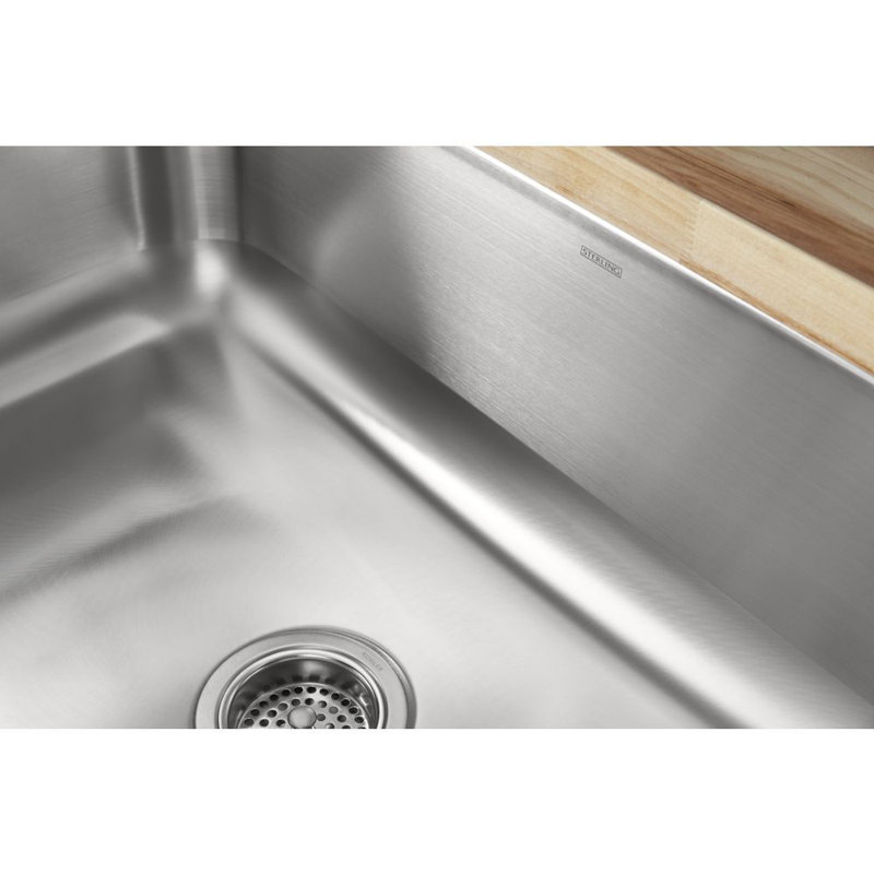 Sterling By Kohler Mcallister 18'' W Stainless Steel Undermount Kitchen